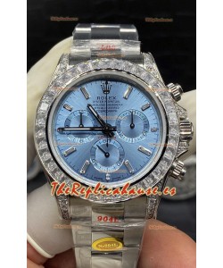 Rolex Cosmograph Daytona M116506-0002 AZUL ICE Dial Movimiento Original Cal.4130 - Reloj de Acero 904L Ultimate