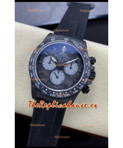 Rolex Daytona DiW Reloj Edición Todo Carbono Gráfito Watch - Caja Carbono Forjado Réplica Espejo 1:1