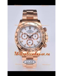 Rolex Cosmograph Daytona M116505-0010 Oro Rosado Movimiento Original Cal.4130 - Reloj Acero 904L