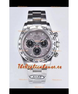 Rolex Cosmograph Daytona M116509 Movimiento Original Cal.4130 - Reloj Acero 904L Dial Gris