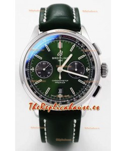Breitling Chronomat B01 Edición Suiza 42 Reloj Calidad Espejo 1:1 Dial Verde