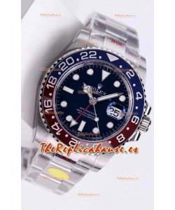 Rolex GMT Masters II 126719BLRO Bisel Pepsi Movimiento Cal.3285 Réplica Suizo - Reloj Acero 904L Ultimate