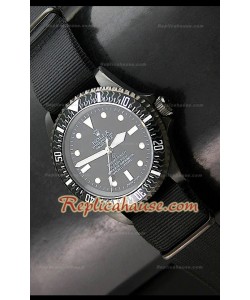 Rolex Submarener Pro Hunter Reloj Suizo con Bisel de Carbón