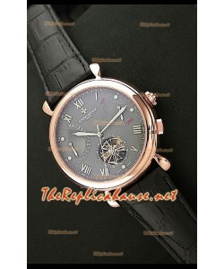 Vacheron Constantin Reloj Calendario de Oro Rosa y Esfera Gris