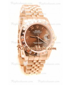 Rolex Réplica Datejust Gold Reloj