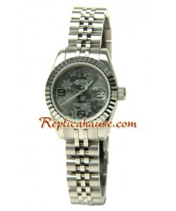 Rolex Réplica estampado floreado Datejust Reloj para Dama