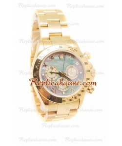 Rolex Daytona Gold Reloj Suizo Dial color Perla - 40MM de Diámetro