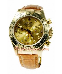 Rolex Réplica Daytona Suizo Gold Reloj - 2011 Edición