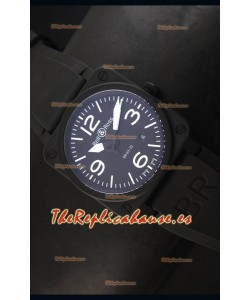 Bell & Ross BR03-92 Reloj Replica Suizo, Dial Negro