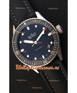 Blancpain Fifty Fathoms BATHYSCAPHE Reloj Suizo Réplica a Espejo 1:1 Edicion Suiza de Titanio