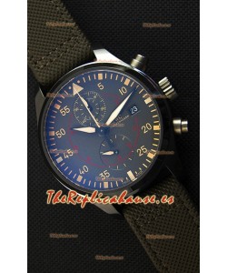 IWC Pilot's Watch Chronograph Top Gun Miramar IW389002 Ceramic Anthracite Dial Reloj Réplica a Espejo 1:1