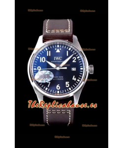 IWC Pilot's MARK XVIII IW327010 Dial de Acero color Azul Le Petit Prince Reloj Réplica a Espejo 1: Acero 904L