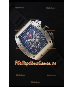 Richard Mille RM011 Reloj Replica versión Japonés Caja en Acero Inoxidable