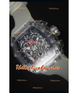 Richard Mille RM056-1 Tourbillon Felipe Massa Reloj Cronógrafo Bisel color Negro