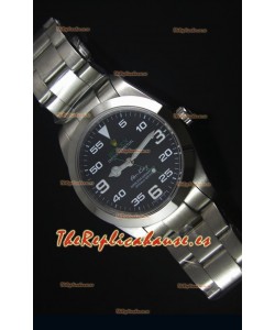 Rolex Oyster Perpetual 116900 AIR KING Reloj Replica Suizo Dial en Negro