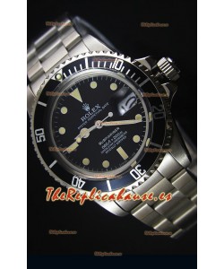 Rolex Submariner 1680 Edición Vintage Reloj con Movimiento Japonés