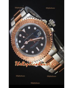 Rolex Yacht-Master 40 Everose Gold Reloj Replica Suiza 1:1 con Movimiento 2836-2
