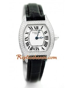 Cartier Tortue Suizo Dama Reloj Réplica