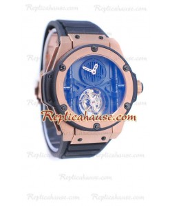 Hublot King Power Vendome Manufacture Tourbillon Rose Gold Reloj