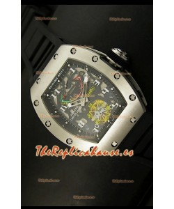 Richard Mille RM002 Power Reserve Tourbillon Reloj Réplica Suiza en Acero