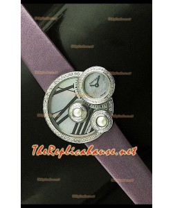 Perles de Cartier Reloj Suizo para Señoras en Oro Rosa 