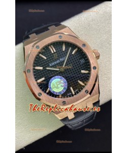 Audemars Piguet Royal Oak 15500OR Reloj Acero 904L Oro Rosado - Ultimate 1:1 Movimiento CAL.4302