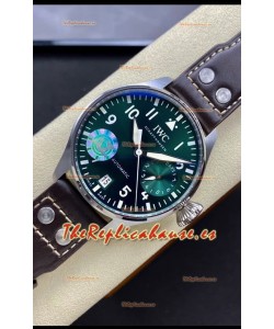 IWC Big Pilot IW501015 - Reserva de Poder Funcional Dial Verde Reloj a Espejo 1:1