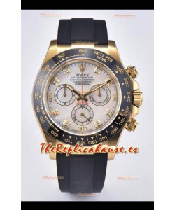 Rolex Cosmograph Daytona 116518LN-0037 Oro Amarillo Movimiento Original Cal.4130 - Reloj Acero 904L