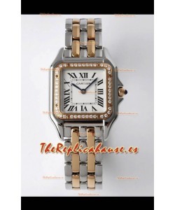 PANTHERE de Cartier Edition 27mm Reloj Suizo Espejo 1:1 Caja Oro Rosado en dos Tonos