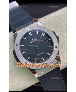 Hublot Classic Fusion 1:1 Mirror Replica Swiss Watch in Caja de Acero 904L Grey Dial 42MM