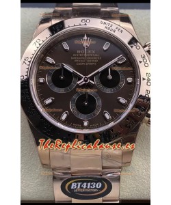 Rolex Cosmograph Daytona M116505 Oro Rosado Movimiento Original Cal.4130 - Reloj Acero 904L