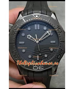 Omega Seamaster 300M "Black Black" Caja de Cerámica Reloj Réplica a Espejo 1:1