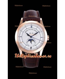 Patek Philippe Annual Calendar 5396R-001 Complications Reloj Réplica Suizo Dial Blanco