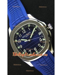 Patek Philippe Aquanaut 5168G-001 Reloj Réplica Suizo Dial en Azul - Versión Actualizada a Espejo 1:1