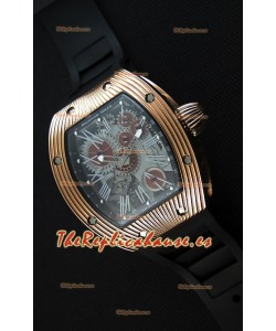 Richard Mille RM 018 Tourbillon Hommage A Boucheron Reloj Suizo con Caja en Oro Rosado