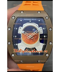 Richard Mille RM52-02 Edición Limitada Pharrell Williams Genuino Tourbillon Reloj Réplica 1:1