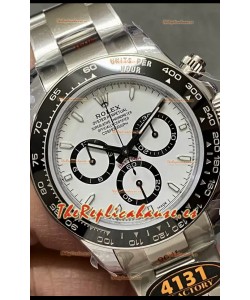 Rolex Cosmograph Daytona M126500LN Dial Blanco Movimiento Cal.4131 - Reloj Acero 904L
