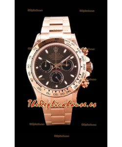 Rolex Daytona 116505 Oro Rosado Original Movimiento Cal.4130 - Reloj de Acero 904L a Espejo 1:1