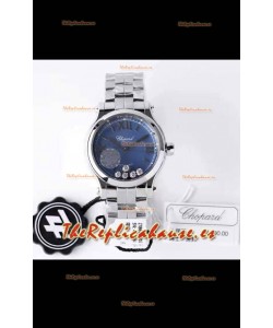 Chopard Happy Sport Reloj Réplica Automático a espejo 1:1 - 30mm Ancho
