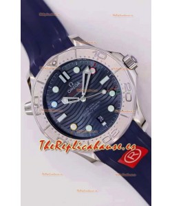 Omega Seamaster 300M Co-Axial Master Chronometer Beijing 2022 Edition Reloj Réplica a Espejo 1:1