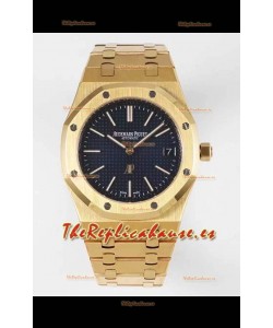 Audemars Piguet Royal Oak Super Fino Reloj Réplica Suizo a espejo 1:1 Oro Amarillo Dial Negro