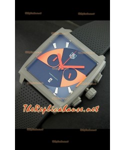 Reloj Tag Heuer Monaco edición japonesa limitada de titanio.