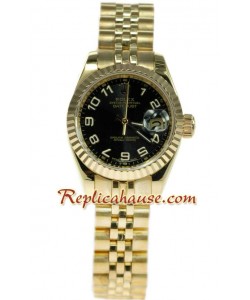 Rolex Réplica Suizo Datejust Reloj para Dama