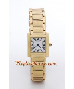 Cartier Tank Francaise Gold - Reloj de Dama