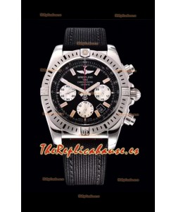 Breitling Chronomat Airbone Reloj Réplica a Espejo 1:1 con Dial Negro