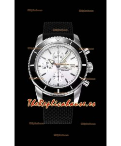 Breitling SuperOcean Heritage II 44MM Dial Blanco Reloj Réplica Suizo