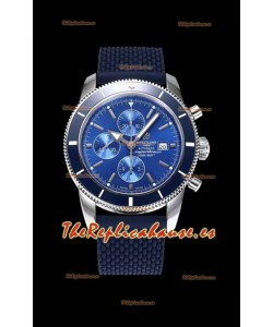 Breitling SuperOcean Heritage II 44MM Dial Azul Reloj Réplica Suizo