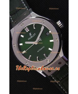 Hublot Big Bang Classic Fusion 38MM Reloj Réplica a Espejo 1:1 Dial Verde