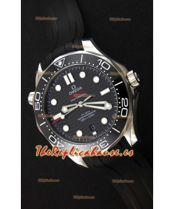 Omega Seamaster 300M Co-Axial Master Chronometer NEGRO Reloj Réplica Suizo a Espejo 1:1