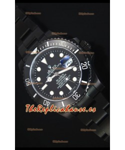 Rolex Submariner Blaken PVD Reloj Replica Suizo